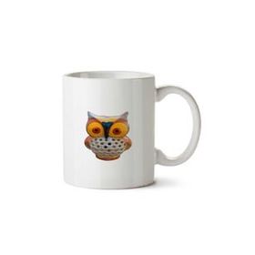 Art Hediye Hoot Owl İki Tarafı Baskılı Kupa Bardak