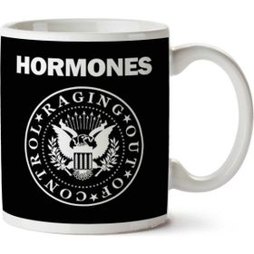 Art Hediye Hormones Ramones Logo İki Tarafı Baskılı Kupa Bardak
