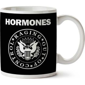 Art Hediye Hormones Ramones Logo İki Tarafı Baskılı Kupa Bardak