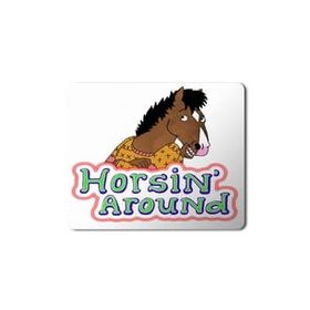 Art Hediye Horsin Around Baskılı 23x19 cm Mouse Pad