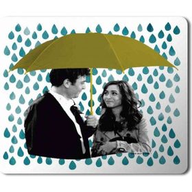 Art Hediye How I Met Your Mother Ted E Tracy Baskılı 23x19 cm Mouse Pad