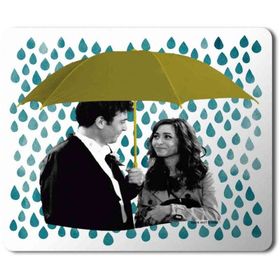 Art Hediye How I Met Your Mother Ted E Tracy Baskılı 23x19 cm Mouse Pad