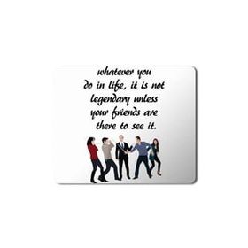 Art Hediye How I Met Your Mother Whatever You Do in Life Baskılı 23x19 cm Mouse Pad