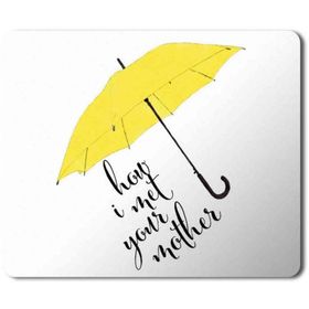 Art Hediye How I Met Your Mother Yellow Umbrella 2 Baskılı 23x19 cm Mouse Pad