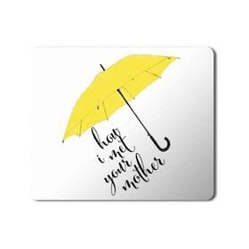 Art Hediye How I Met Your Mother Yellow Umbrella 2 Baskılı 23x19 cm Mouse Pad