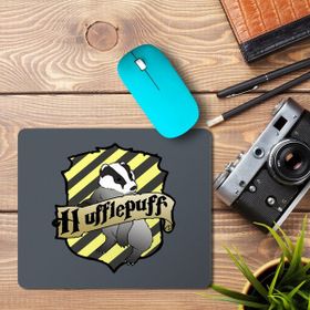 Art Hediye Hufflepuff House Crest Baskılı 23x19 cm Mouse Pad