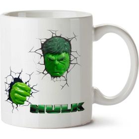 Art Hediye Hulk Model 3 İki Tarafı Baskılı Kupa Bardak