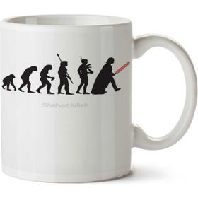 Art Hediye Human Evolution İki Tarafı Baskılı Kupa Bardak