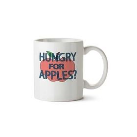 Art Hediye Hungry For Apples İki Tarafı Baskılı Kupa Bardak