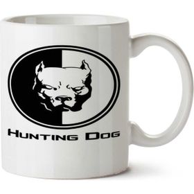 Art Hediye Hunting Dog İki Tarafı Baskılı Kupa Bardak