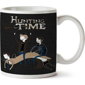 Art Hediye Hunting Time. Iki Tarafı Baskılı Kupa Bardak