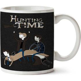 Art Hediye Hunting Time. Iki Tarafı Baskılı Kupa Bardak