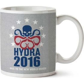 Art Hediye Hydra 2016 Nwo Captain America Iki Tarafı Baskılı Kupa Bardak