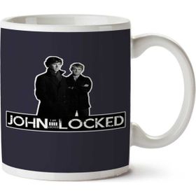 Art Hediye I Am Locked John-Locked By Iki Tarafı Baskılı Kupa Bardak