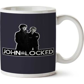 Art Hediye I Am Locked John-Locked By Iki Tarafı Baskılı Kupa Bardak