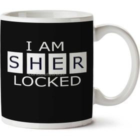 Art Hediye I Am Sher - Locked İki Tarafı Baskılı Kupa Bardak