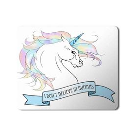 Art Hediye I Dont Believe in Humans Baskılı 23x19 cm Mouse Pad
