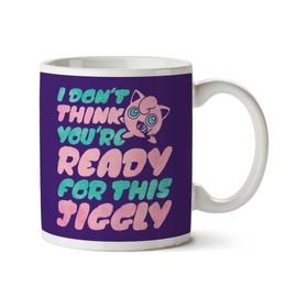 Art Hediye I Dont Think Your Ready Jigglypuff Pokemon İki Tarafı Baskılı Kupa Bardak