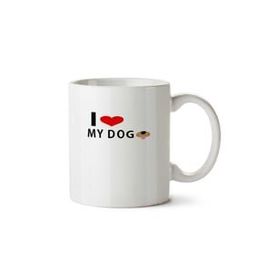 Art Hediye I Love My Dog İki Tarafı Baskılı Kupa
