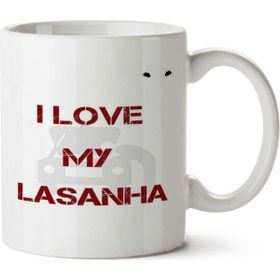 Art Hediye I Love My Lasanha İki Tarafı Baskılı Kupa