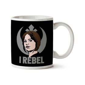 Art Hediye I Rebel Jyn Erso Star Wars Rogue One Iki Tarafı Baskılı Kupa Bardak