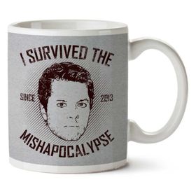 Art Hediye I Survived The Mishapocalypse Supernatural İki Tarafı Baskılı Kupa Bardak