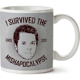 Art Hediye I Survived The Mishapocalypse Supernatural İki Tarafı Baskılı Kupa Bardak