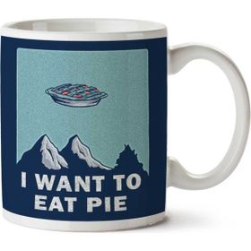 Art Hediye I Want To Eat Pie Twin Peaks x Files İki Tarafı Baskılı Kupa Bardak