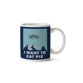 Art Hediye I Want To Eat Pie Twin Peaks x Files İki Tarafı Baskılı Kupa Bardak