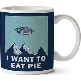 Art Hediye I Want To Eat Pie Twin Peaks x Files İki Tarafı Baskılı Kupa Bardak