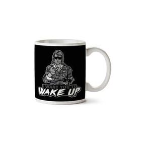 Art Hediye I Want You To Wake Up They Live İki Tarafı Baskılı Kupa Bardak