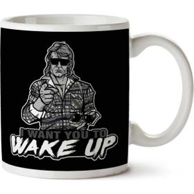 Art Hediye I Want You To Wake Up They Live İki Tarafı Baskılı Kupa Bardak