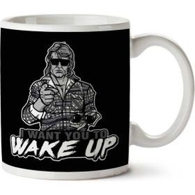 Art Hediye I Want You To Wake Up They Live İki Tarafı Baskılı Kupa Bardak