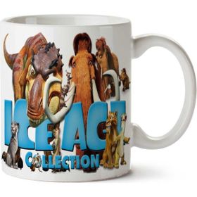 Art Hediye Ice Age Buz Devri İki Tarafı Baskılı Kupa