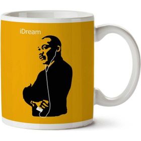 Art Hediye İdream Martin Luther King Jr İpod İki Tarafı Baskılı Kupa Bardak