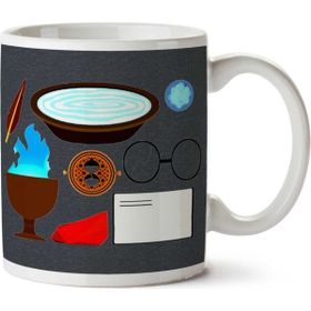 Art Hediye In A Wizarding World İki Tarafı Baskılı Kupa Bardak