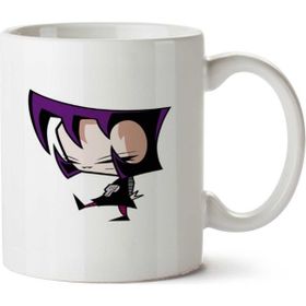 Art Hediye Invasor Zim İki Tarafı Baskılı Kupa