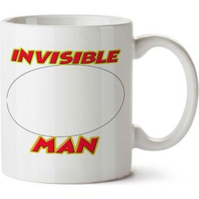 Art Hediye Invisible Man İki Tarafı Baskılı Kupa