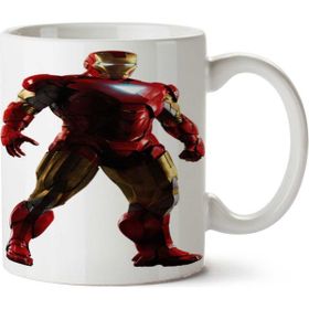 Art Hediye İron Man 2 İki Tarafı Baskılı Kupa Bardak