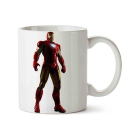Art Hediye İron Man 2 İki Tarafı Baskılı Kupa Bardak