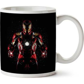 Art Hediye Iron Man Hand Blasters İki Tarafı Baskılı Kupa Bardak