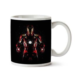 Art Hediye Iron Man Hand Blasters İki Tarafı Baskılı Kupa Bardak