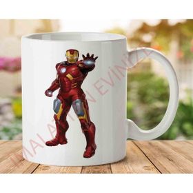 Art Hediye Iron Man Homem De Ferro İki Tarafı Baskılı Kupa Bardak