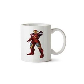 Art Hediye Iron Man Homem De Ferro İki Tarafı Baskılı Kupa Bardak