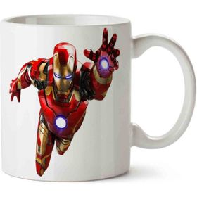 Art Hediye Iron Man İki Tarafı Baskılı Kupa Bardak