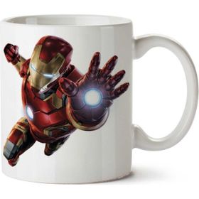 Art Hediye Iron Man İki Tarafı Baskılı Kupa Bardak