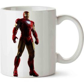 Art Hediye Iron Man İki Tarafı Baskılı Kupa Bardak