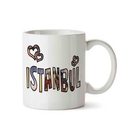 Art Hediye İstanbul 02 İki Tarafı Baskılı Kupa Bardak