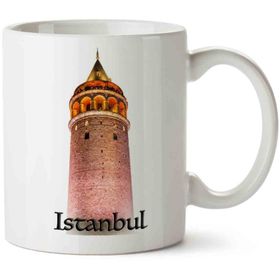 Art Hediye Istanbul Galata Kulesi 01 İki Tarafı Baskılı Kupa Bardak