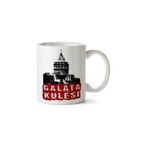 Art Hediye Istanbul Galata Kulesi 01 İki Tarafı Baskılı Kupa Bardak